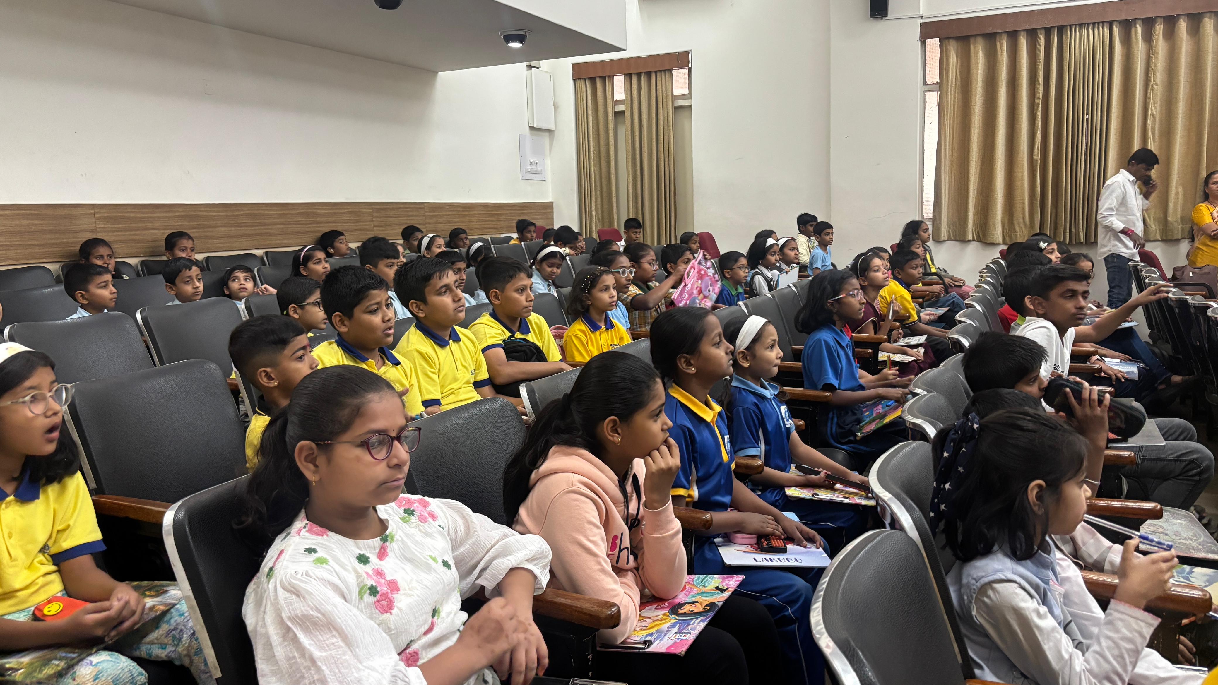Primary classrooms and abacus sessions at HS School